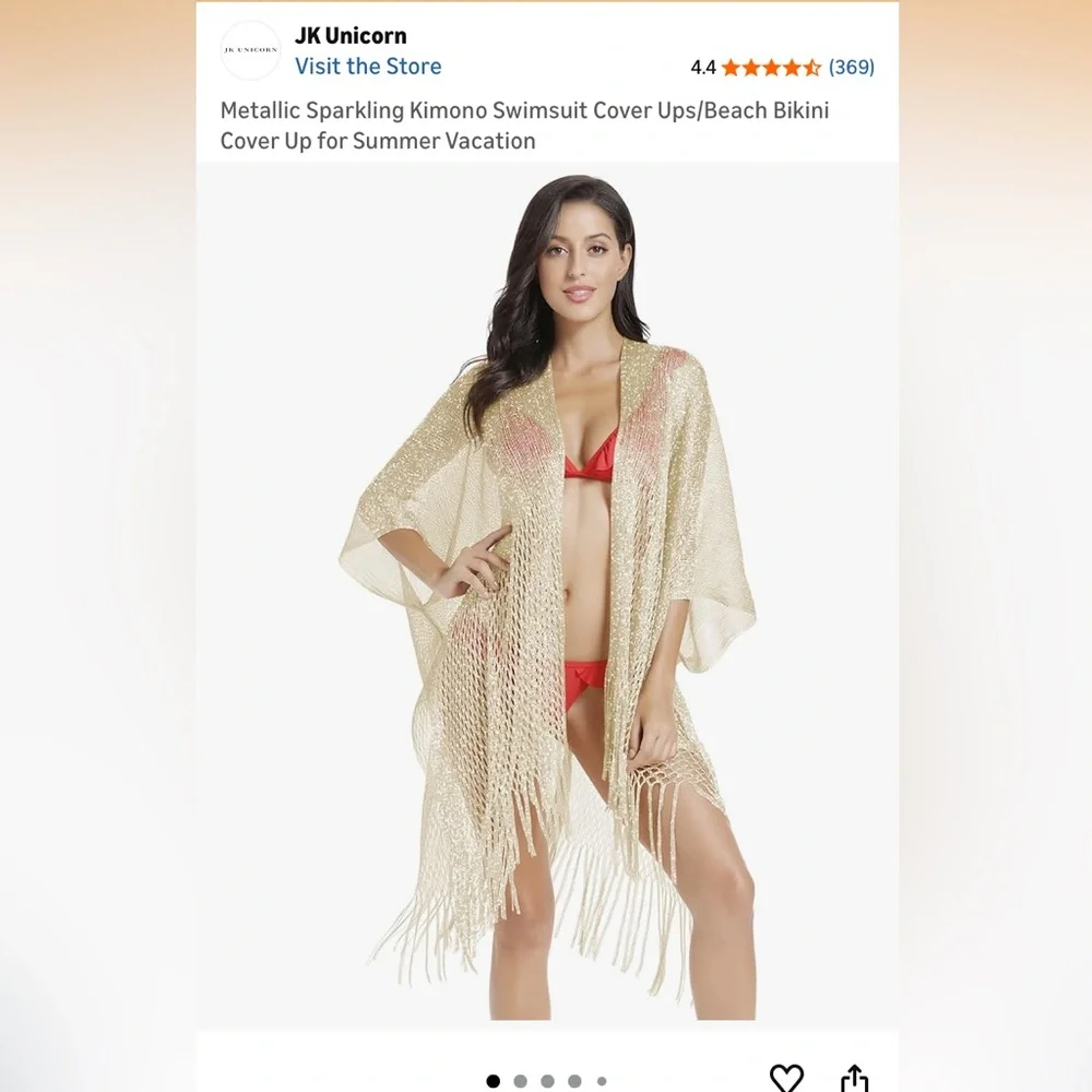 NWOT Women’s Swim cover up